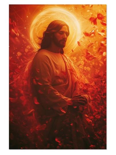 Plakat Jezus Król i Zbawiciel JKIZ0002