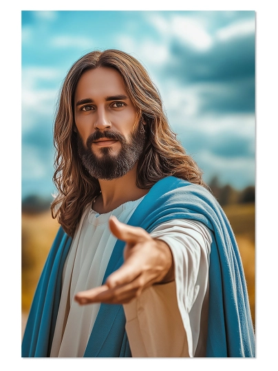 Plakat Jezus Król i Zbawiciel JKIZ0006