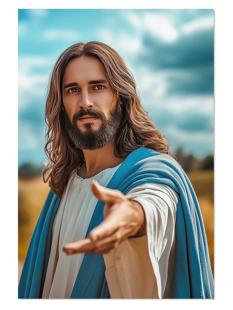 Plakat Jezus Król i Zbawiciel JKIZ0006