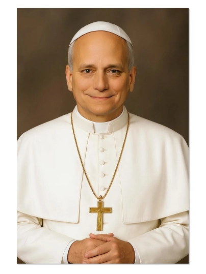 Plakat religijny NOWY PAPIEŻ Leon XIV - POPE0002