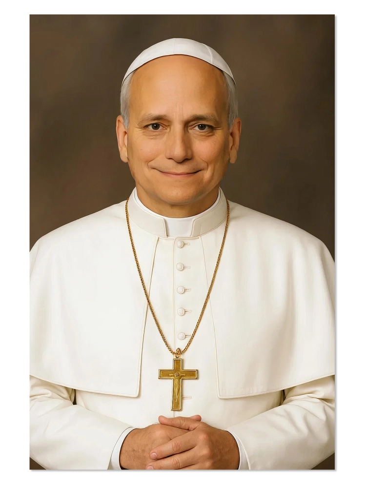 Plakat religijny NOWY PAPIEŻ Leon XIV - POPE0002