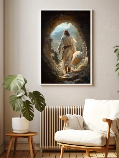 Plakat Jezus Król i Zbawiciel JKIZ0011