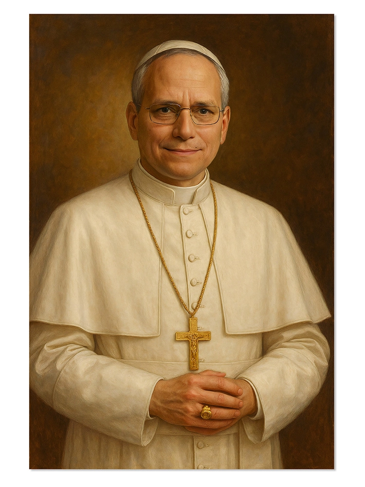Plakat religijny NOWY PAPIEŻ Leon XIV - POPE0004