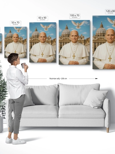 Obraz religijny NOWY PAPIEŻ Leon XIV - POPE0001