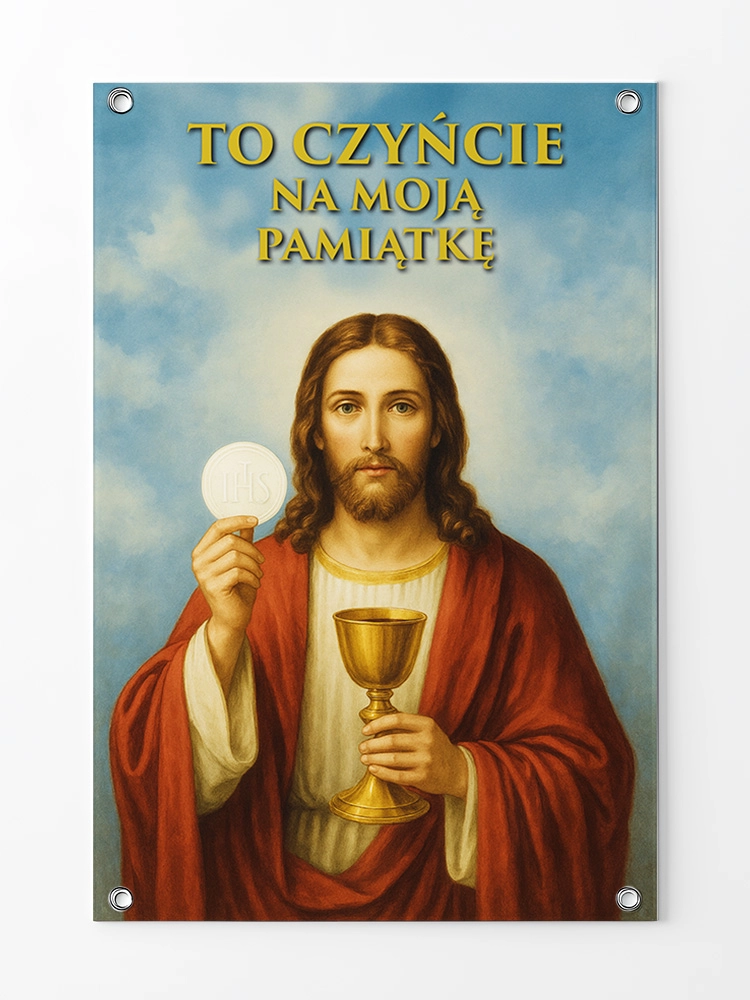 Baner na Boże Ciało dekoracja ołtarzy i procesji BBC0002