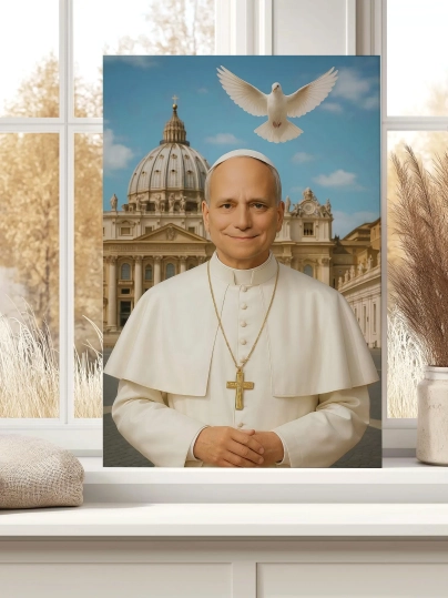 Obraz religijny PORTRET NOWY PAPIEŻ Leon XIV  - POPE0001