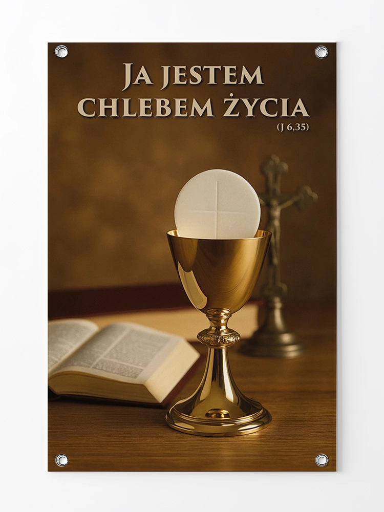 Baner na Boże Ciało dekoracja ołtarzy i procesji BBC0006