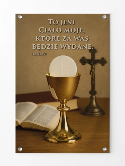 Baner na Boże Ciało dekoracja ołtarzy i procesji BBC0007