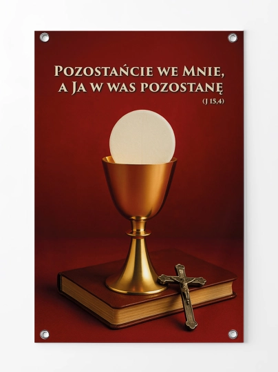 Baner na Boże Ciało dekoracja ołtarzy i procesji BBC0009