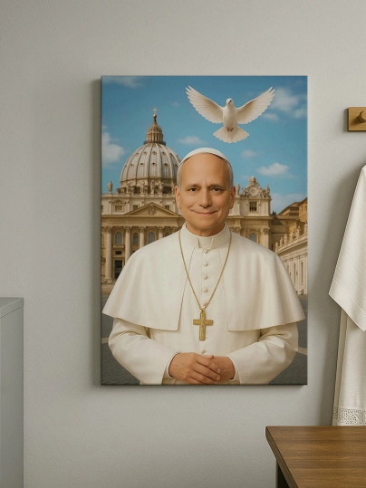 Obraz religijny PORTRET NOWY PAPIEŻ Leon XIV  - POPE0001