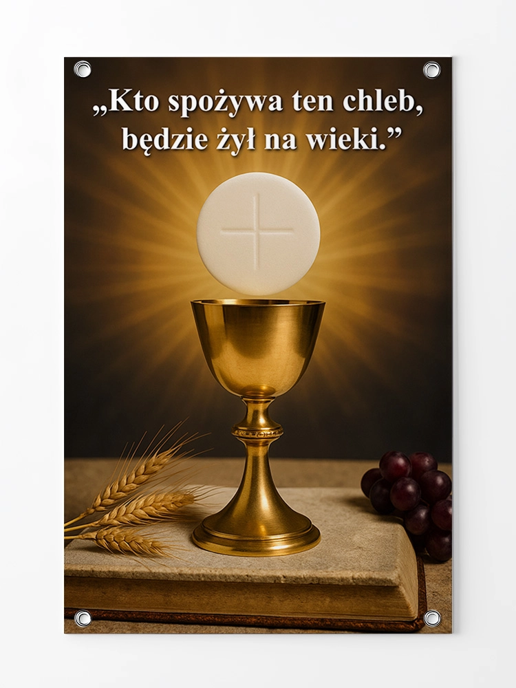 Baner na Boże Ciało dekoracja ołtarzy i procesji BBC0015