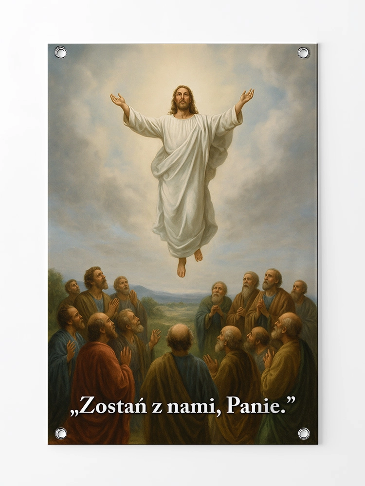 Baner na Boże Ciało dekoracja ołtarzy i procesji BBC0023