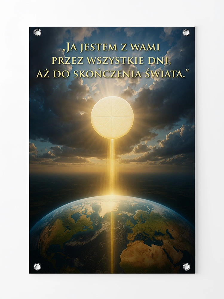 Baner na Boże Ciało dekoracja ołtarzy i procesji BBC0025