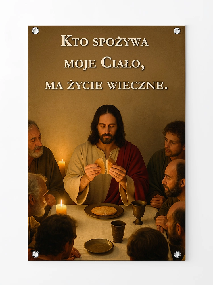 Baner na Boże Ciało dekoracja ołtarzy i procesji BBC0030