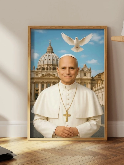 Plakat religijny NOWY PAPIEŻ Leon XIV - POPE0001