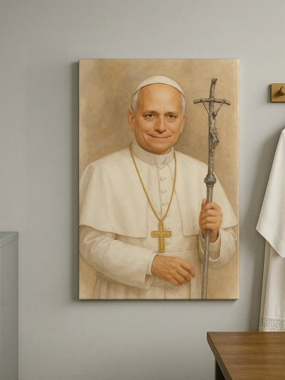 Obraz religijny PORTRET NOWY PAPIEŻ Leon XIV - POPE0003