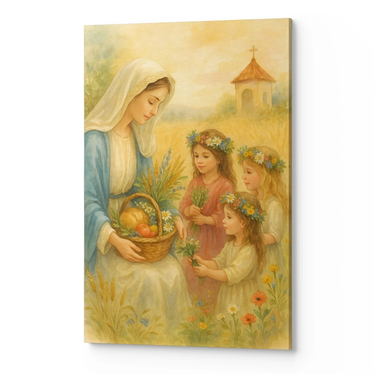 Obraz na płótnie Matka Boska Zielna MBZ0001