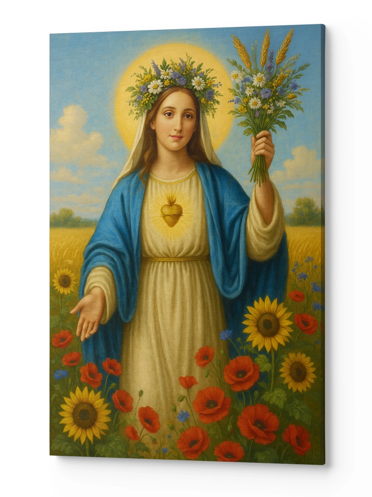 Obraz na płótnie Matka Boska Zielna MBZ0002