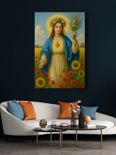 Obraz na płótnie Matka Boska Zielna MBZ0002