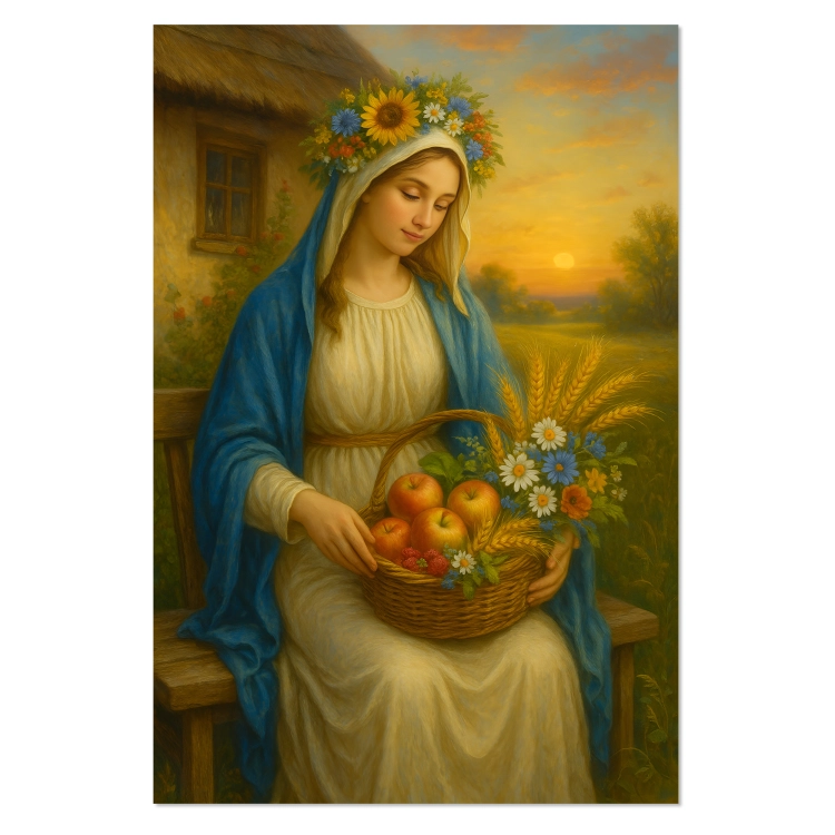 Plakat Matka Boska Zielna MBZ0003