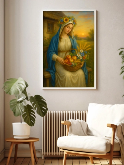 Plakat Matka Boska Zielna MBZ0003