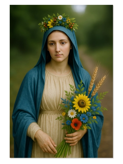 Plakat Matka Boska Zielna MBZ0004