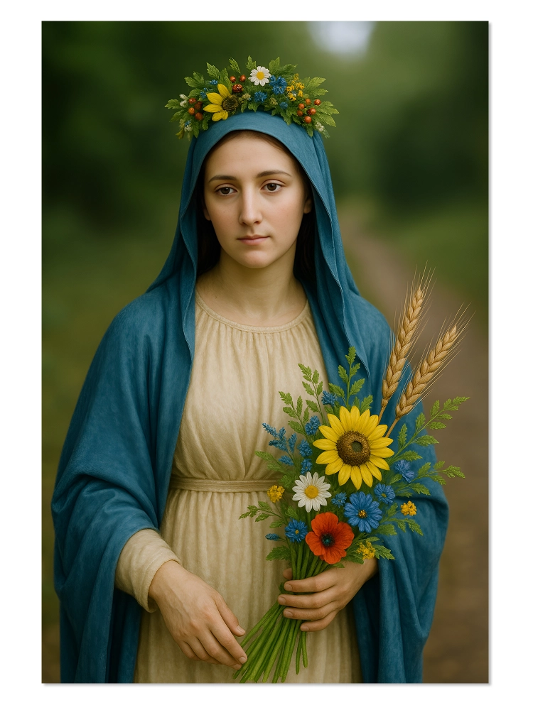 Plakat Matka Boska Zielna MBZ0004