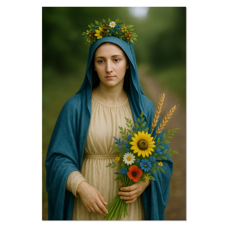 Plakat Matka Boska Zielna MBZ0004