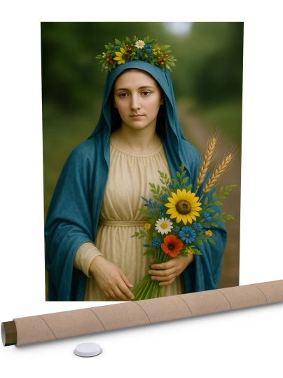 Plakat Matka Boska Zielna MBZ0004