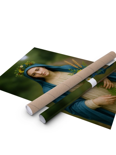 Plakat Matka Boska Zielna MBZ0004