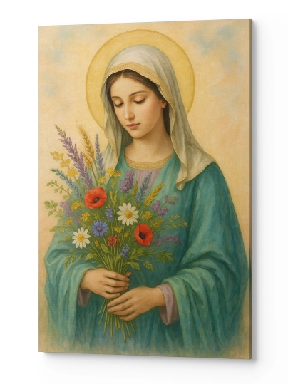 Obraz na płótnie Matka Boska Zielna MBZ0005