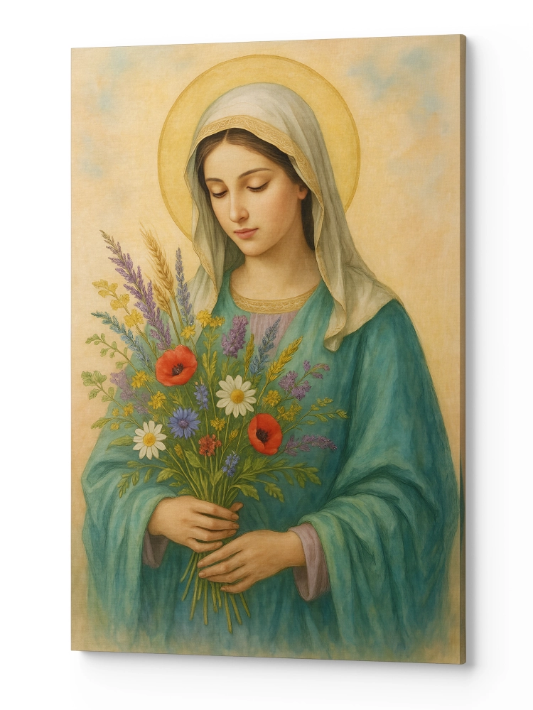 Obraz na płótnie Matka Boska Zielna MBZ0005