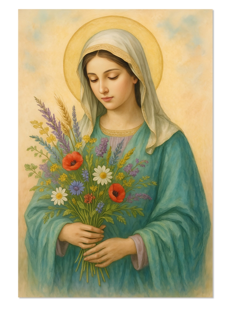 Plakat Matka Boska Zielna MBZ0005