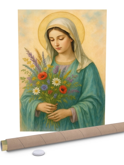 Plakat Matka Boska Zielna MBZ0005