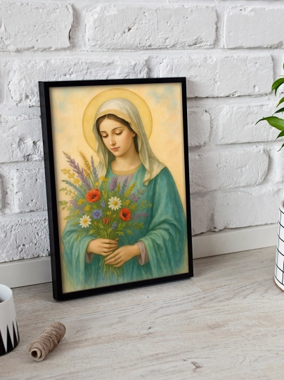 Plakat Matka Boska Zielna MBZ0005