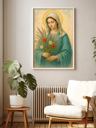 Plakat Matka Boska Zielna MBZ0005