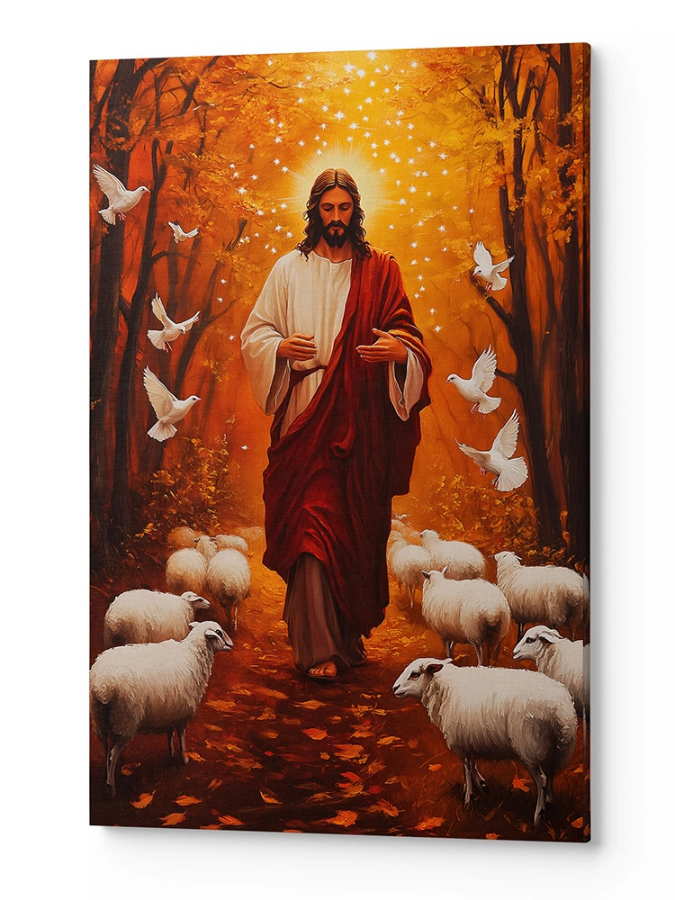 Obraz na płótnie Jezus Król i Zbawiciel JKIZ0012