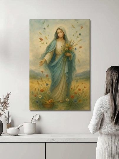 Obraz na płótnie Matka Boska Zielna MBZ0006