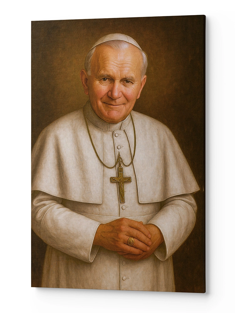 Obraz religijny PORTRET Papież Jan Paweł II 2 Karol Wojtyła - POPEJP0001