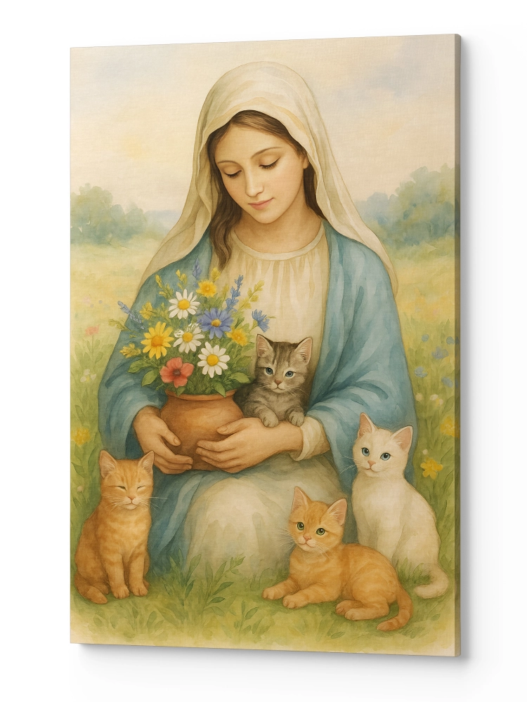 Obraz na płótnie Matka Boska Zielna MBZ0007