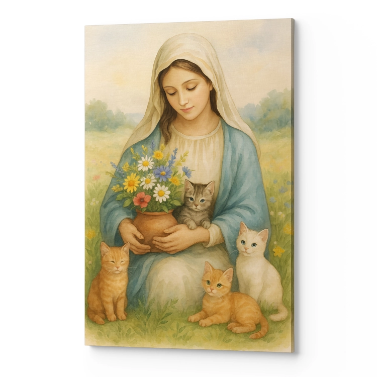 Obraz na płótnie Matka Boska Zielna MBZ0007