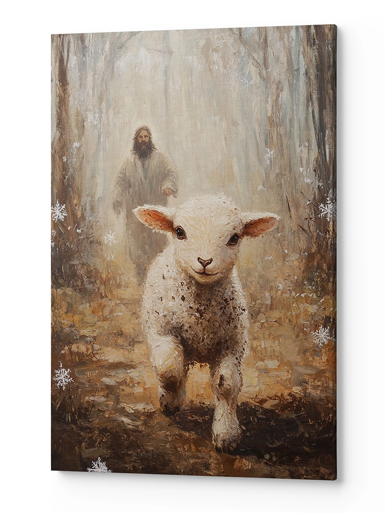 Obraz na płótnie Jezus Dobry Pasterz JDP0002