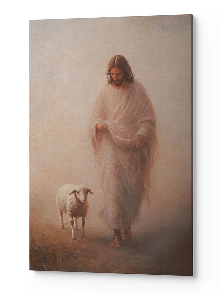 Obraz na płótnie Jezus Dobry Pasterz JDP0005