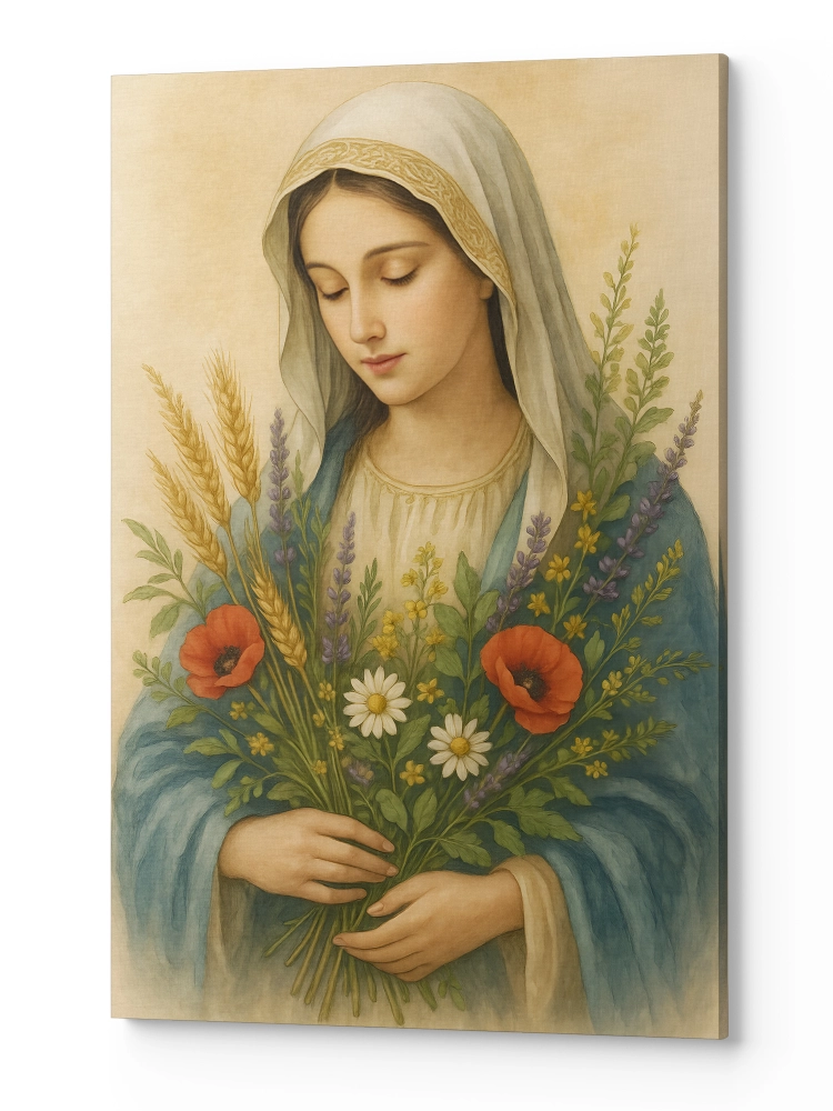 Obraz na płótnie Matka Boska Zielna MBZ0008