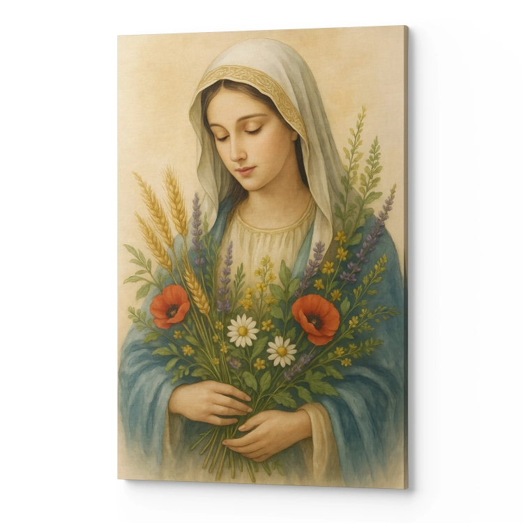 Obraz na płótnie Matka Boska Zielna MBZ0008