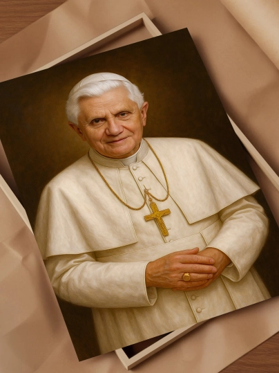 Plakat Papież Benedykt XVI 16 Joseph Ratzinger - POPEB0001
