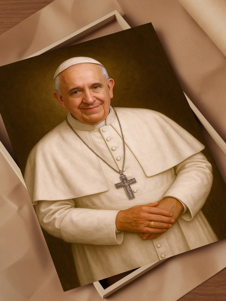 Plakat Papież PORTRET Franciszek Jorge Mario Bergoglio - POPF0001