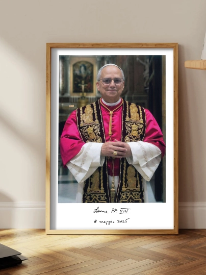 Plakat religijny NOWY PAPIEŻ Leon XIV - POPE0005