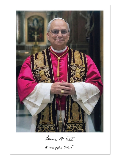 Plakat religijny NOWY PAPIEŻ Leon XIV - POPE0005