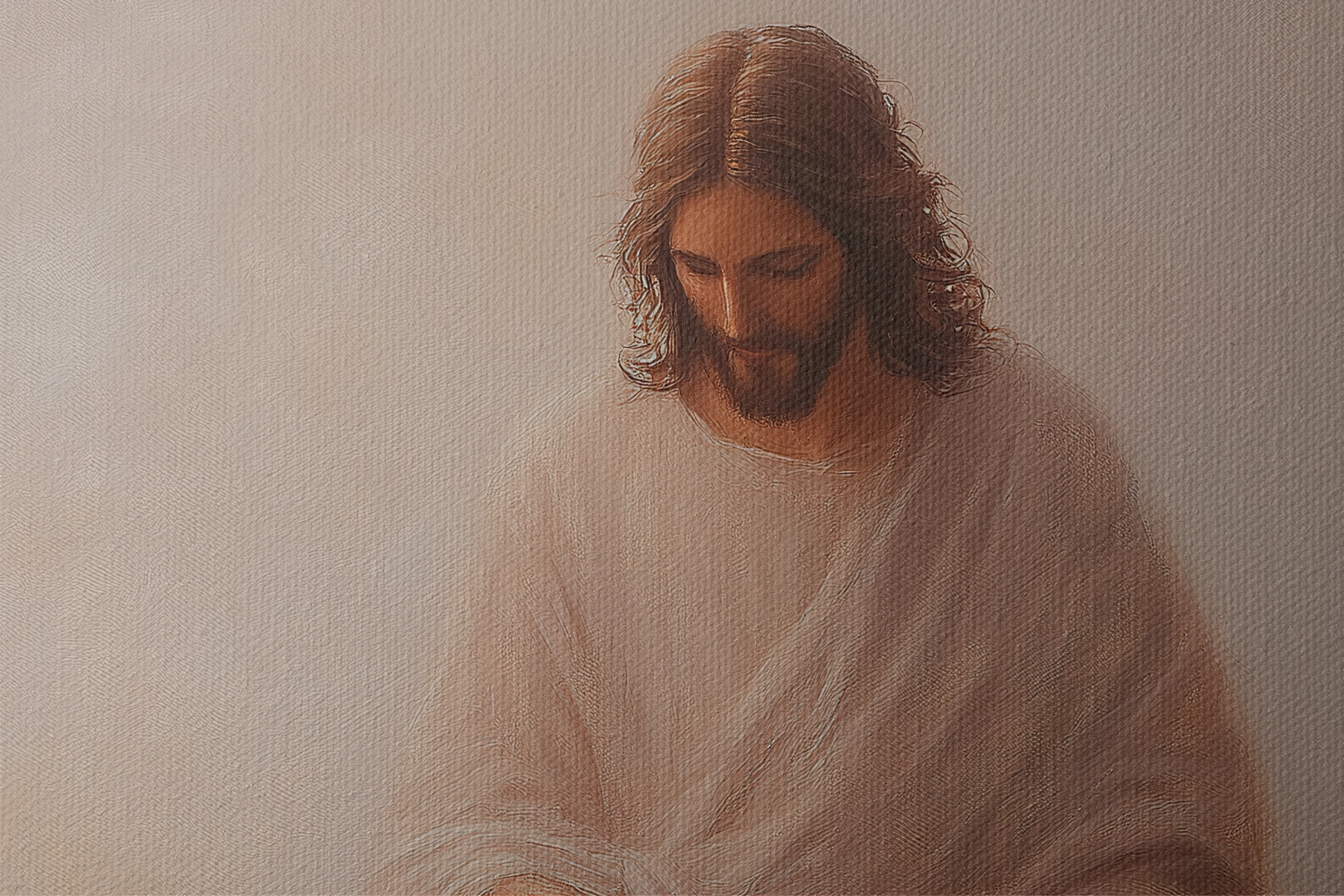 Obraz na płótnie Jezus Dobry Pasterz JDP0005